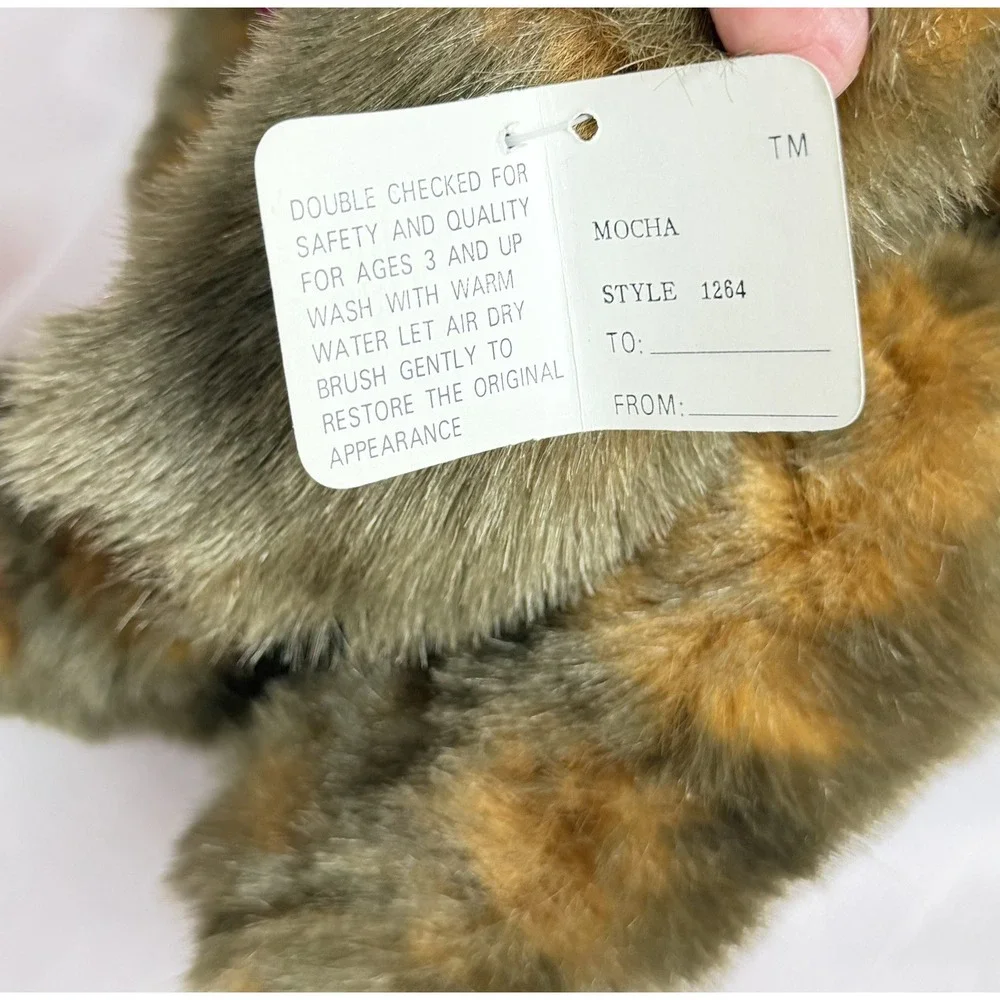 Vintage MJC Purr-Fection Bunny Rabbit Plush 16